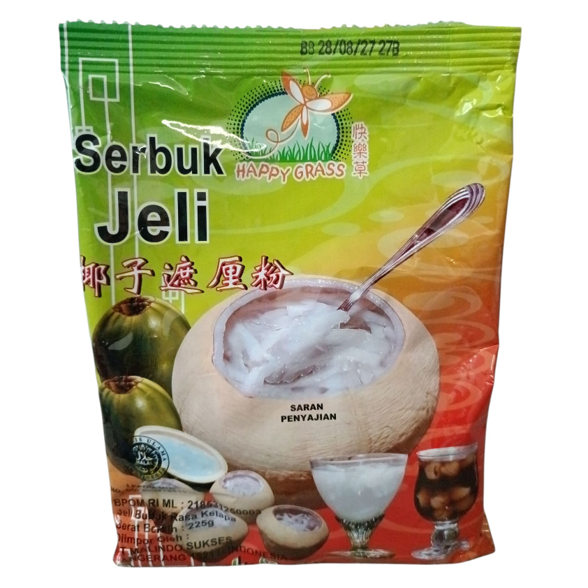 

Serbuk Jeli Happy grass Coconut Jelly Powder 225gr