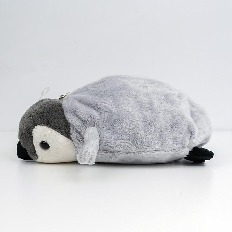 

Pencil Case Tempat Pensil Motif Hewan Warna Biru/Abu Abu Bahan Fluffy Lembut Alat Tulis Anak Sekolah