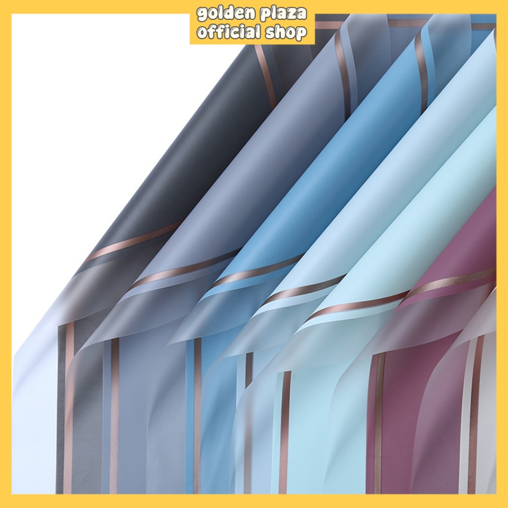 

Flower Wrapping Buket List Gold Pastel Kertas Buket Bunga Kertas Florist Flower Wrapping Paper KB6013