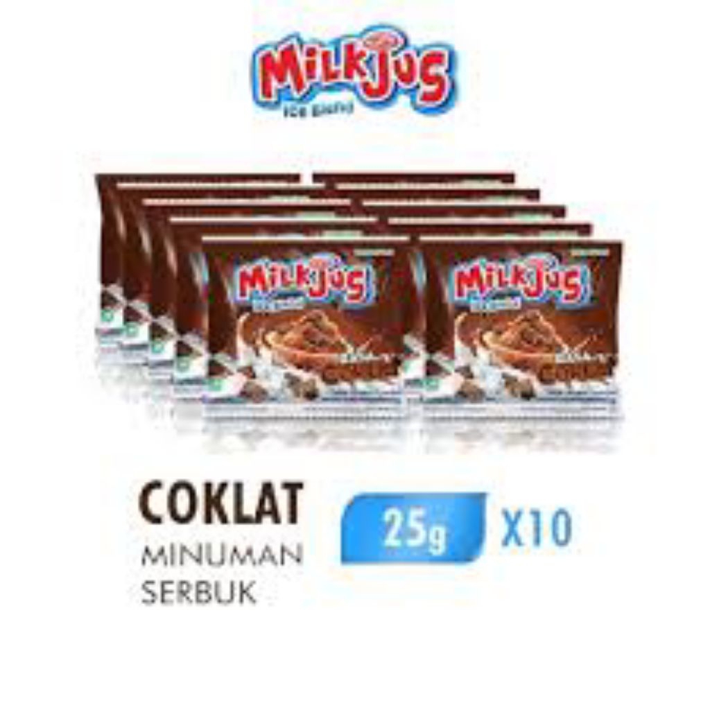 

Milkjus coklat 1 Renceng 10 saset