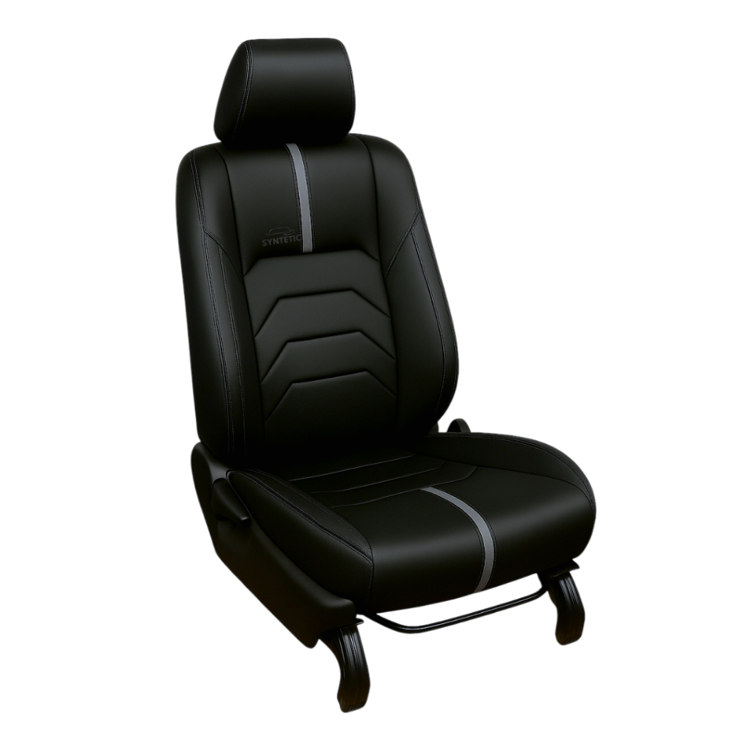 SYNTETIC - Sarung Jok Mobil Calya Sigra Bahan Kulit Sintetis Full Busa 3 Baris