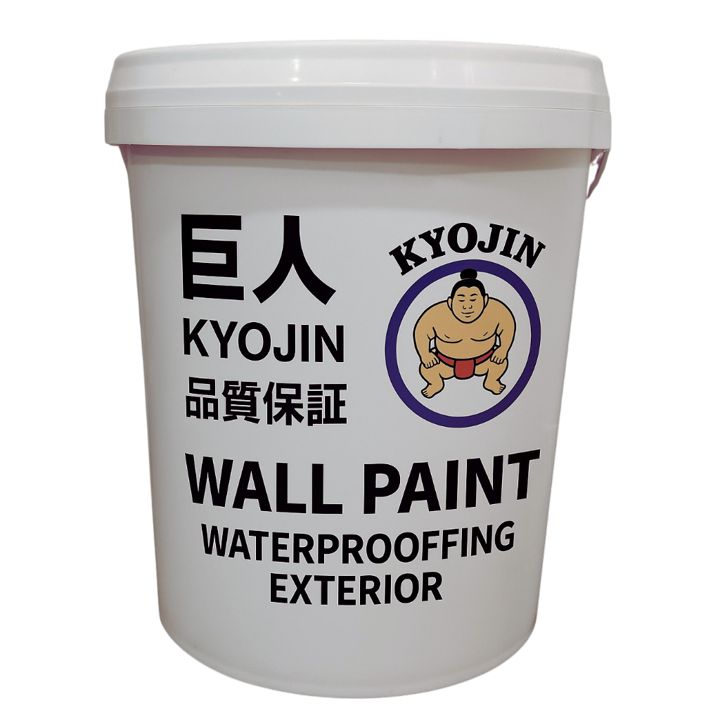kyojin cat tembok waterproofing anti bocor atap rumah dak beton rembes
