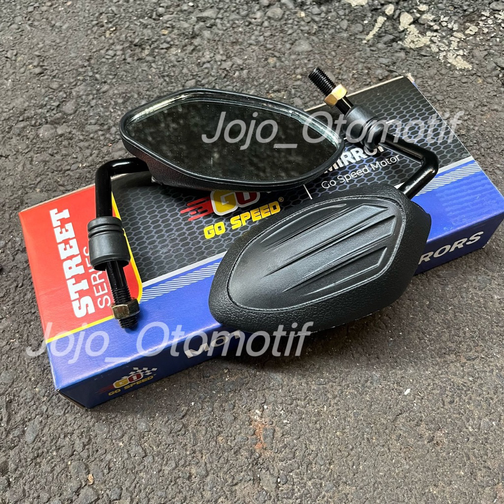 Sepasang Spion BEAT X1 - Kaca Spion Beat Tangkai Model X1 Thailand Universal Honda Vario Beat Scoopy