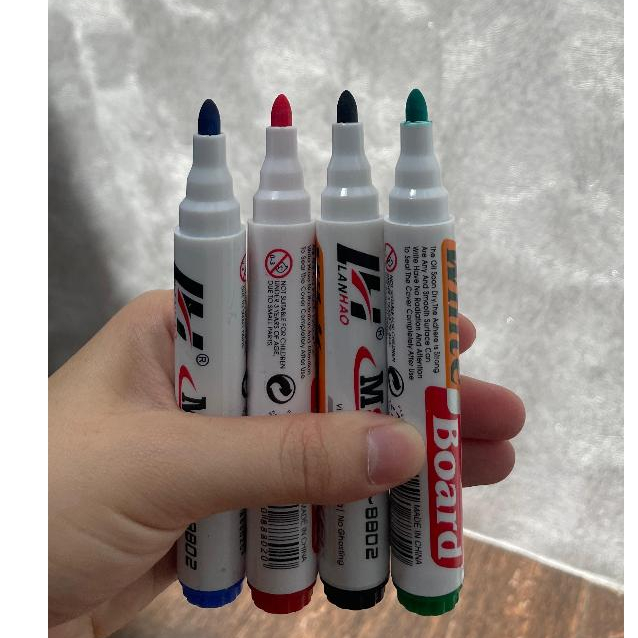 

528A Spidol Marker Whiteboard 1pcs Hitam Biru Merah Papan Tulis Dapat Dihapus Mudah NON-PERMANENT