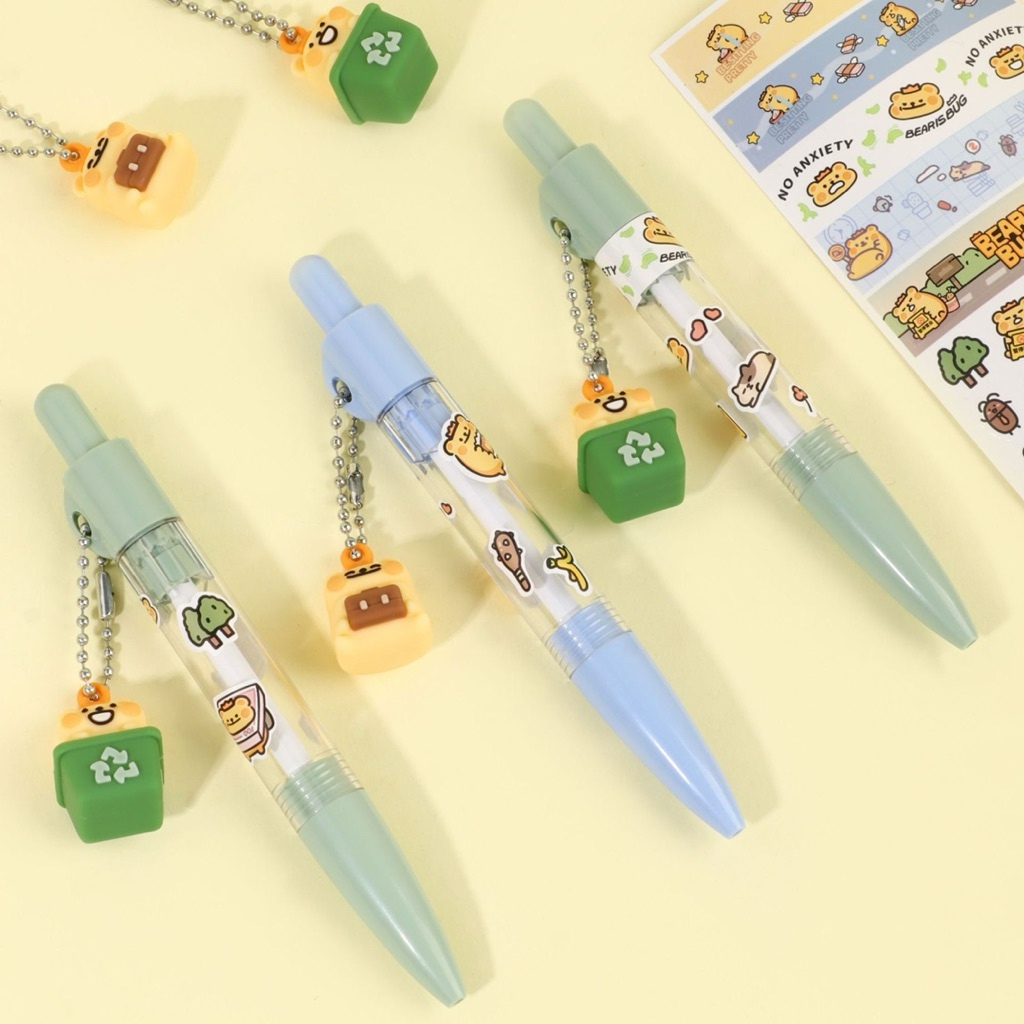 

Pena Gel bearisbug dengan sticker DIY