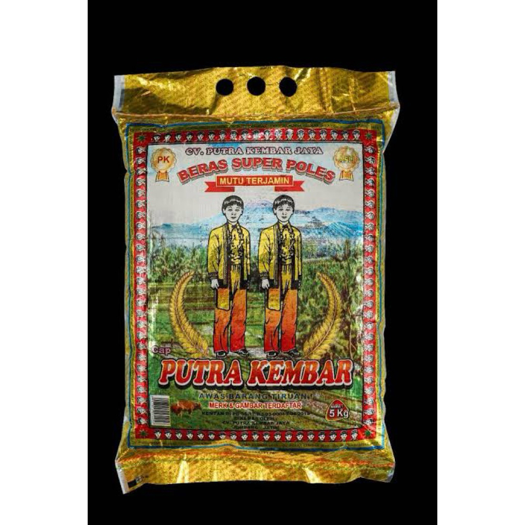 

[5kg] Beras punel cap PUTRA KEMBAR ekonomis rasa lezat enak dan bergizi