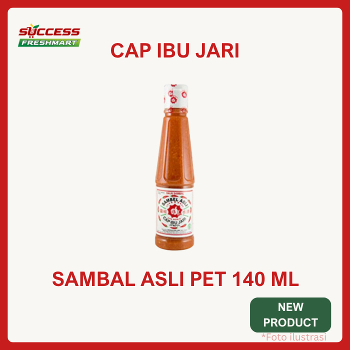 

sambal asli cap ibu jari jempol pet140 ml