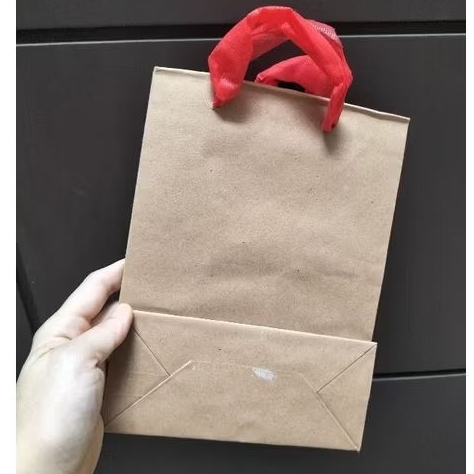

paperbag coklat polos goodie bag shopping tas kado