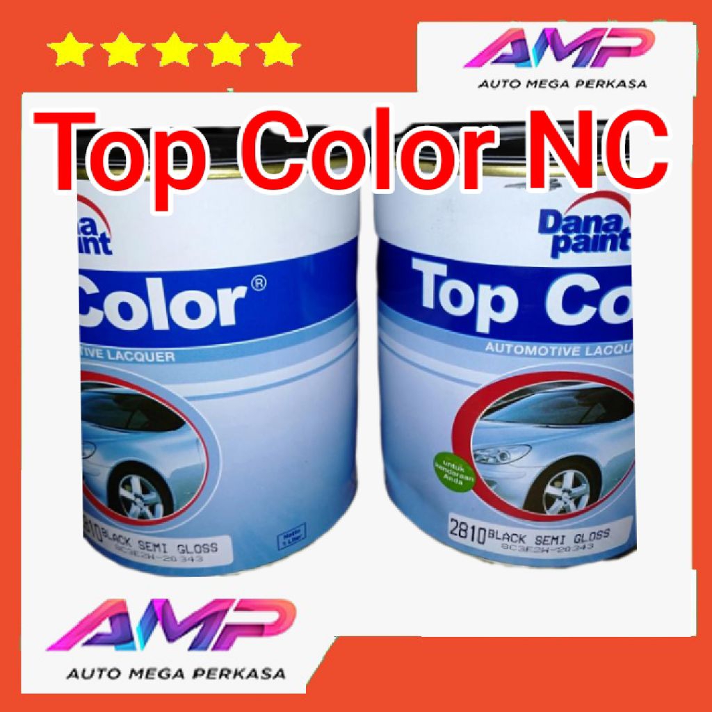 CAT NC DUCO MOBIL MOTOR TOP COLOR HITAM / BLACK 1 KG 1L ORIGINAL