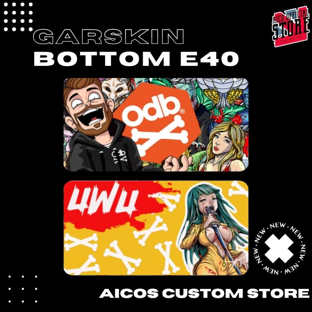 

JAKACUSTOM - Stiker Pelindung Body Bawah (E40) Motif Original Full Cutting Laminasi Anti Air Tahan Lama