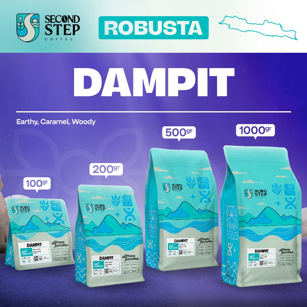 

Kopi Robusta Dampit Jawa Timur Coffee Espresso Roast Beans Biji Bubuk