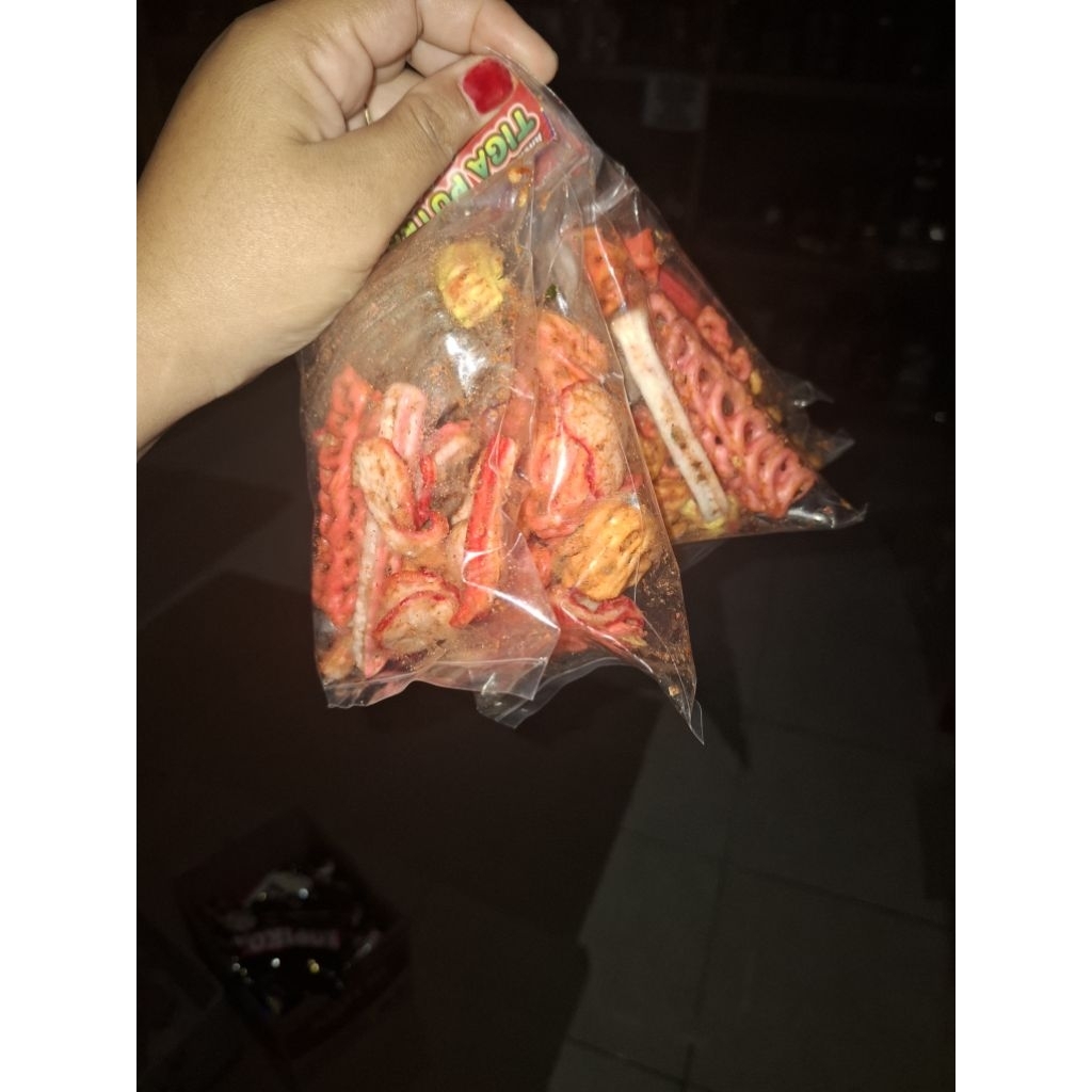 

snack seblak mix pedes snack campur snack viral