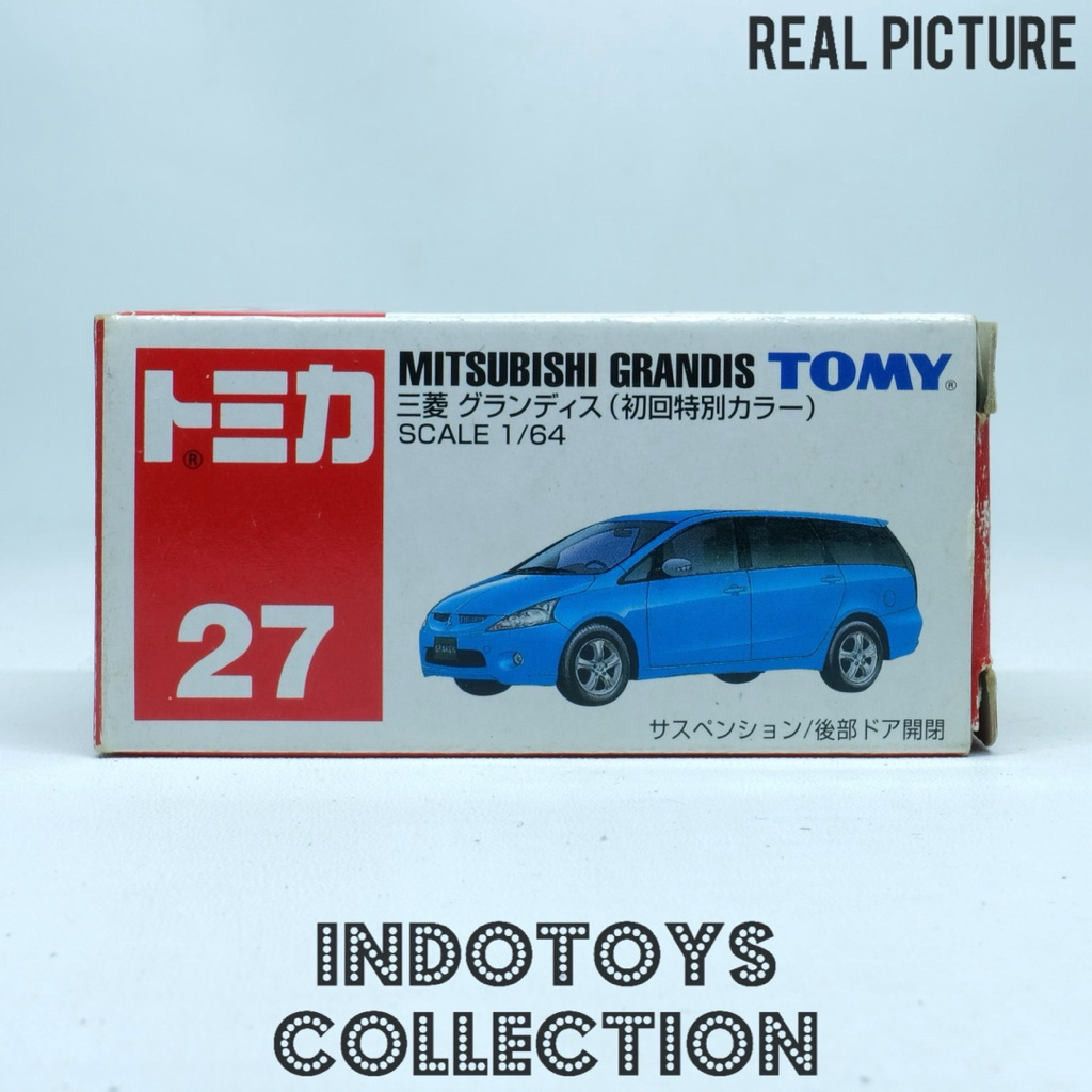 Tomica Tomy Biru 27 ~ Mitsubishi Grandis