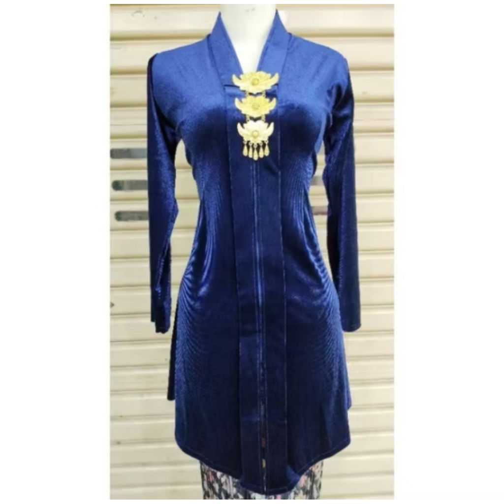 KEBAYA KARTINI NAVY TUNIK UNTUK BRIDESMAIDS, WISUDA DAN PERNIKAHAN
