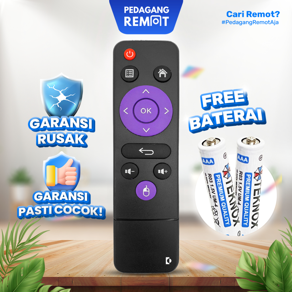 Remot STB Android TV BOX Universal H96 Max 4K Ultra / H96 MINI / A95X / Q3 MINI /  Q3 / A9X / V11