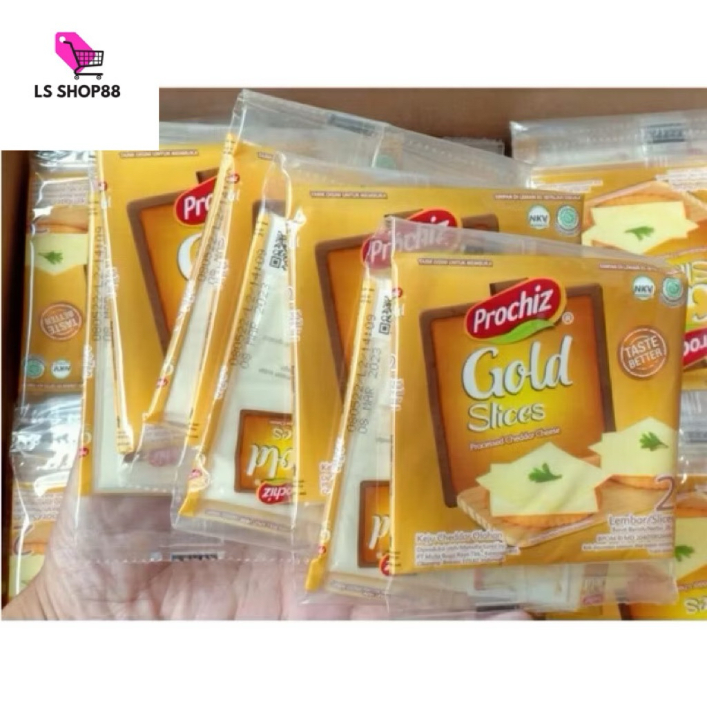 

Keju PROCHIZ GOLD Singles Renteng / Renceng isi 8 Sachet