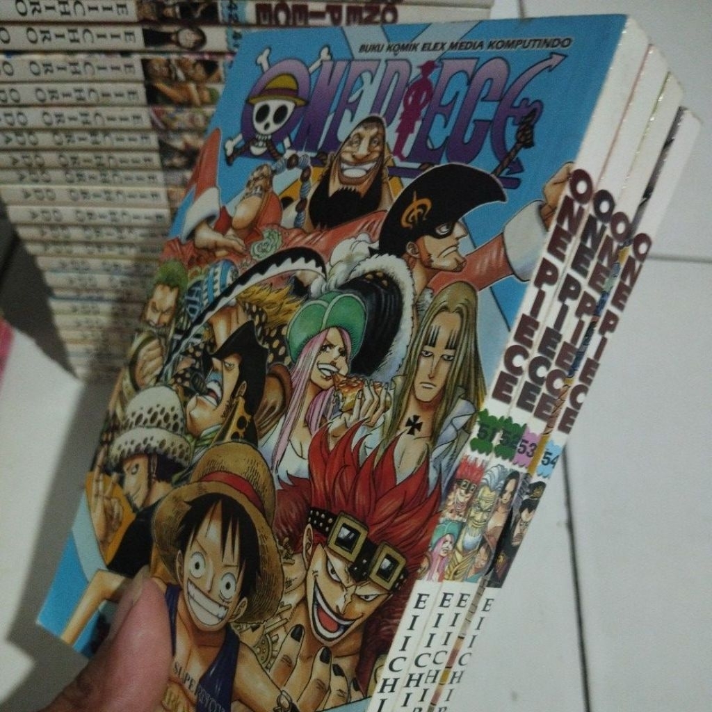 Komik Manga One Piece Vol 51-54 (komik anak)