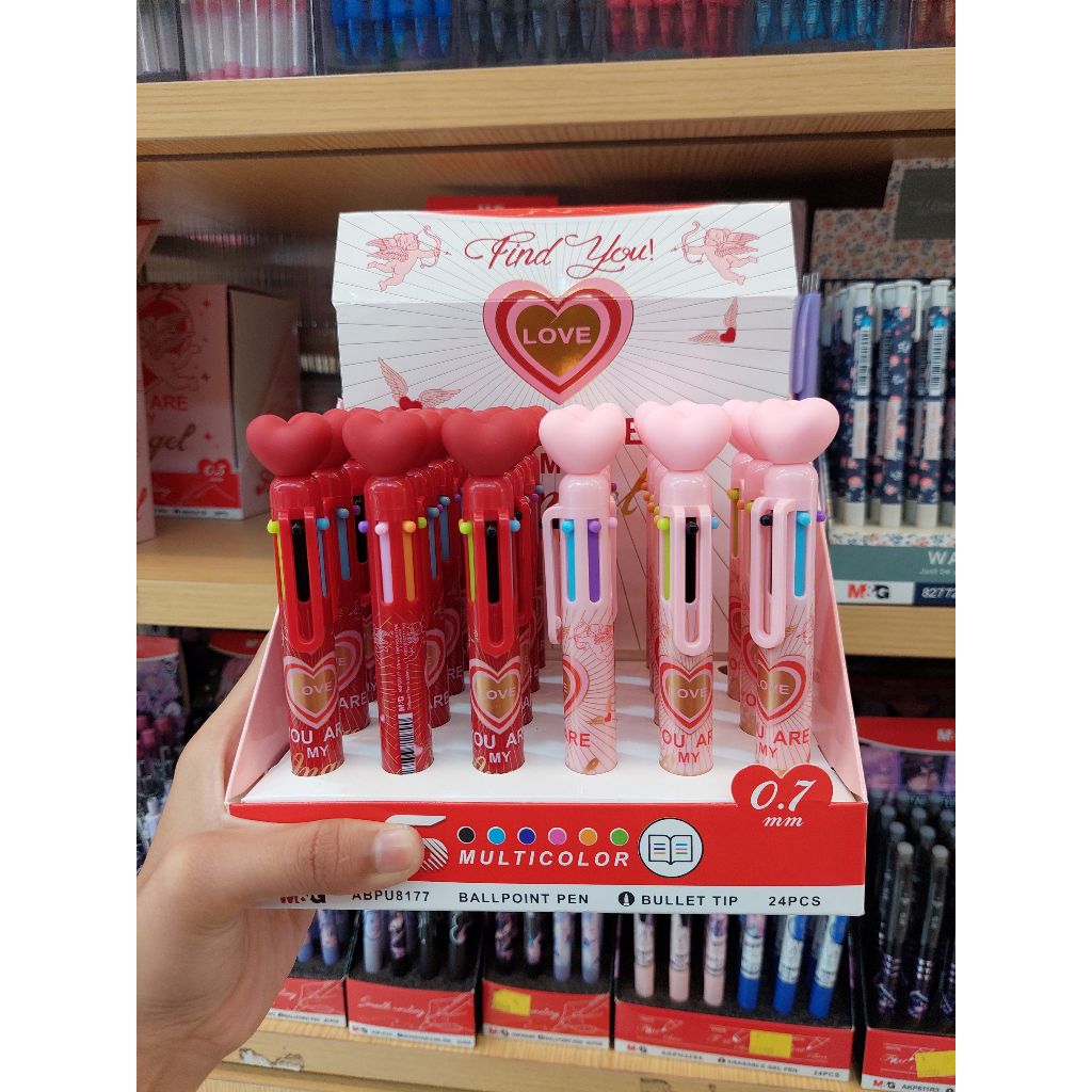 

M&G BALLPOINT 6 MULTI COLOR FIND YOUR LOVE