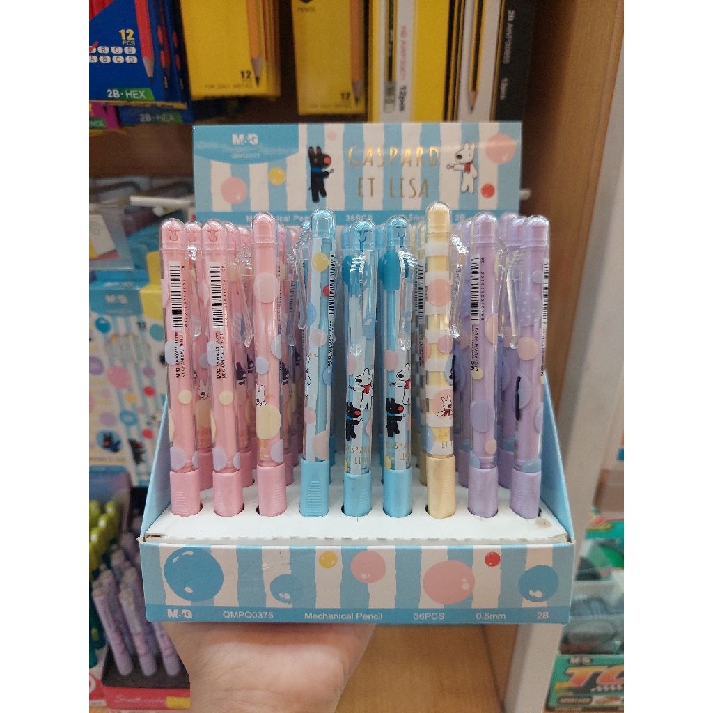 

M&G Mechanic Pencil GASPARD ET Lisa 2B Pensil Mekanik QMPQ0375 0.5mm
