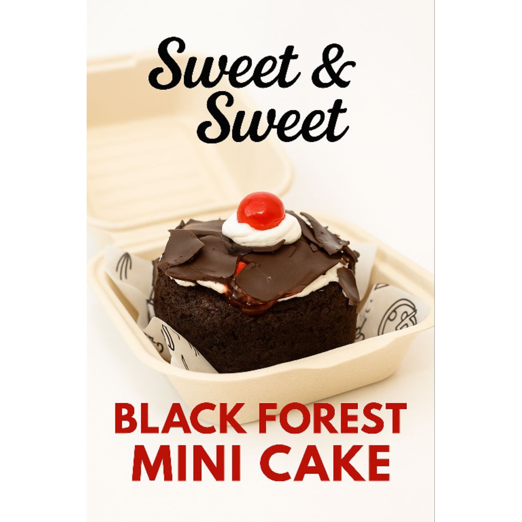 

Black forest Mini Cake | Bento Cake