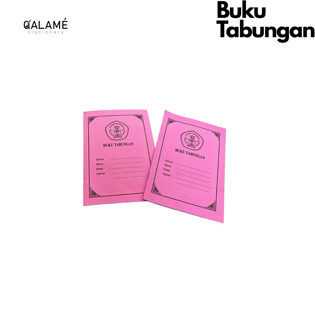

Buku Tabungan Sekolah/Buku Nabung