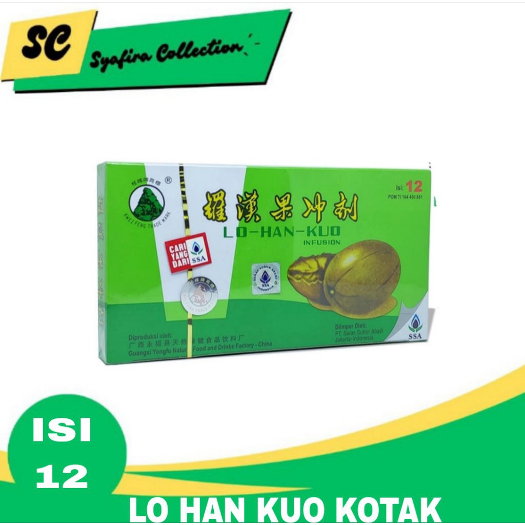 

Lo Han Kuo Kotak - Untuk Pereda Panas Dalam & Sakit Tenggorokan