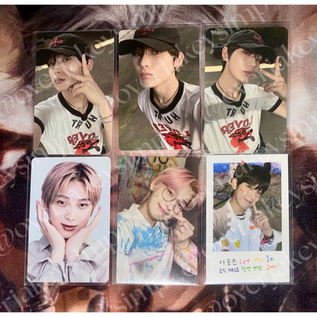[TAKE ALL ONLY] SUNOO 1ST ENNIV PHOTOCARD BUNDLE TOPI HURT LOVER POB LD YZY