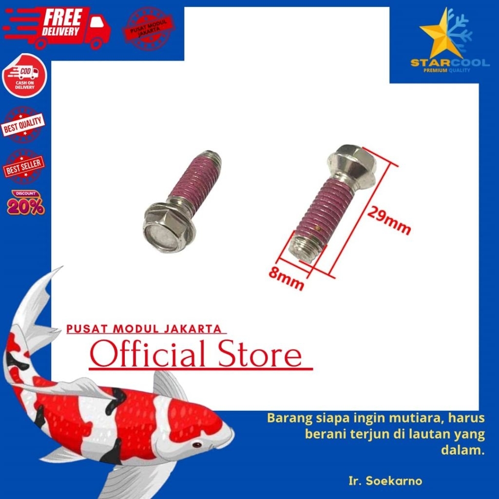 ELECTROLUX, Baut kaki segitiga tabung / spider drum mesin cuci electrolux front loading