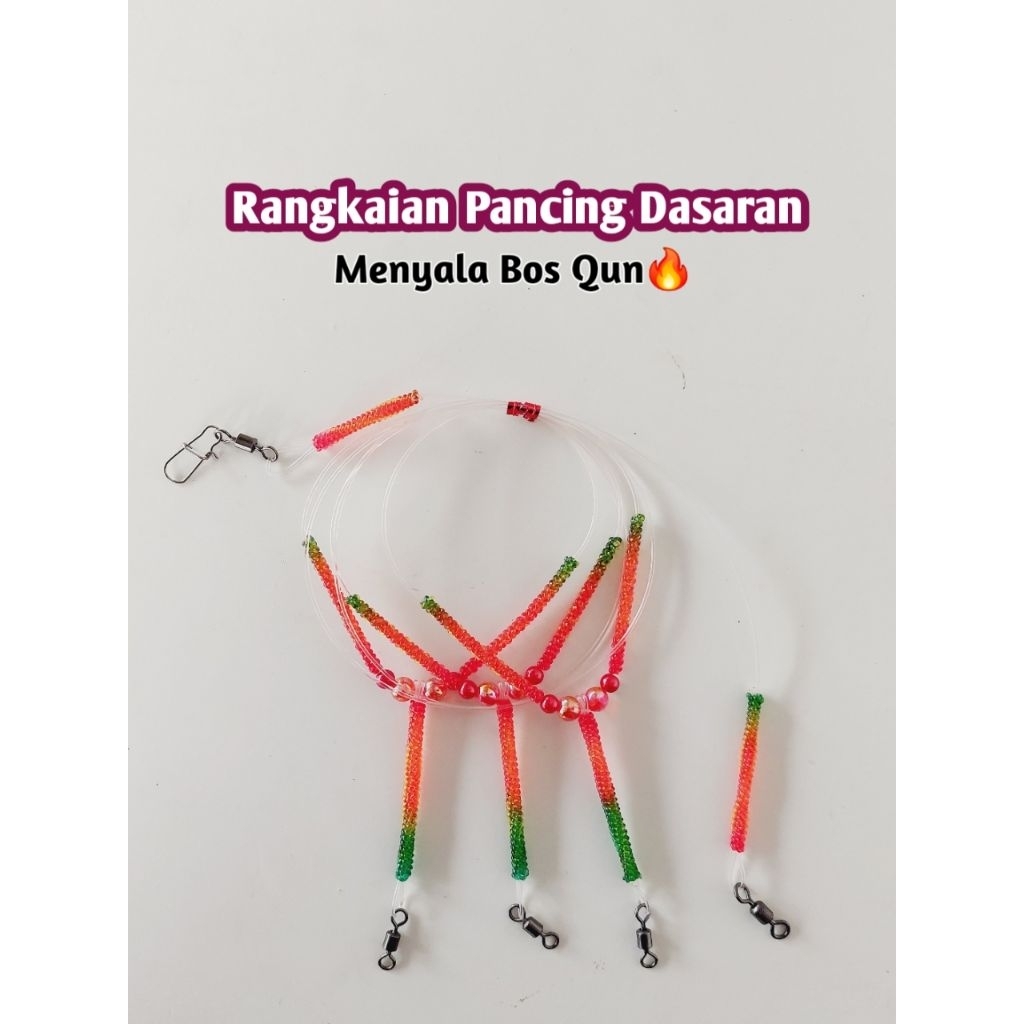 RANGKAIAN PANCING PREMIUM ANTI KUSUT — LEADER KUAT SIAP STRIKE IKAN DASAR LAUT DALAM