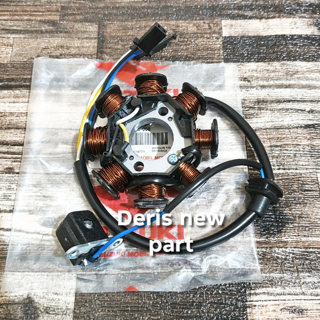 Spull assy stator suzuki Shogun 125 Axelo 125 Arashi set pulser sgp