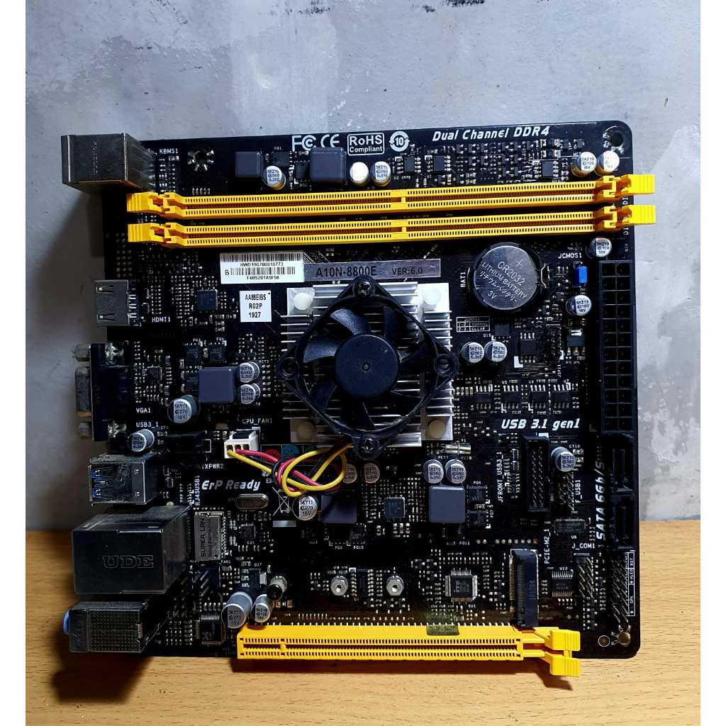 Motherboard Biostar A10 8800E Amd FX 8800P DDR4 normal