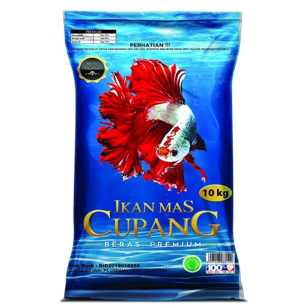 Beras Ikan Mas Cupang 10 Kg