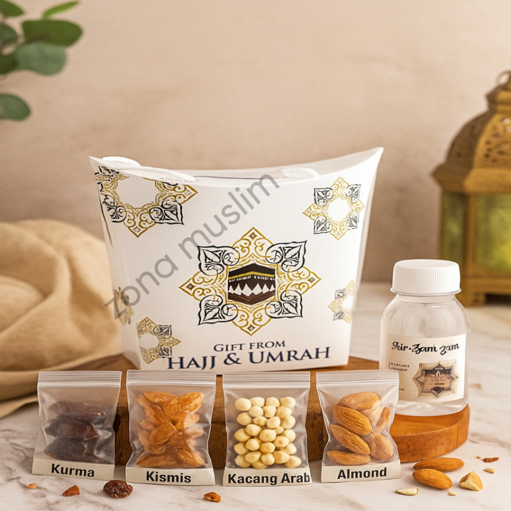 

Paket Oleh Oleh Haji dan Umroh paket dus teng teng/ dus tali paket almon paket d