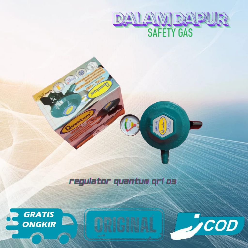 ORIGINAL  REGULATOR GAS QUANTUM QRL 03 / QRL 14
