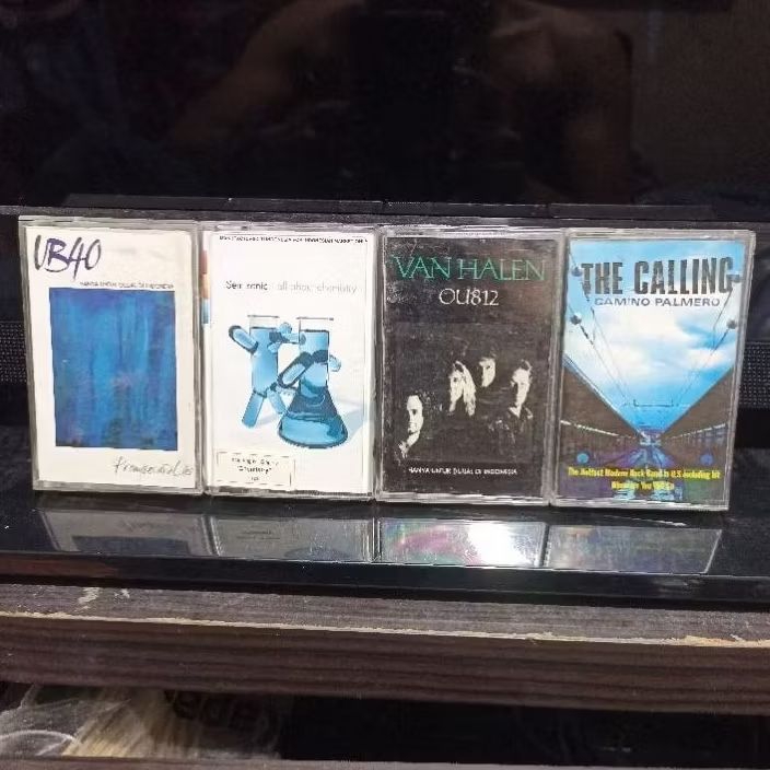 kaset tape pita original Ub40, Semisonic, Van halen, The calling