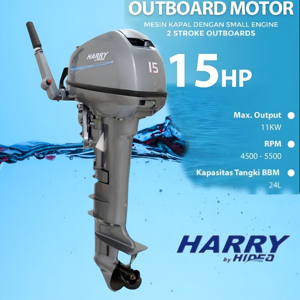 Harry by Hidea - Mesin Tempel Perahu 15 pk kapal/Perahu/Speed mesin perahu tempel 15 pk HD15FHL