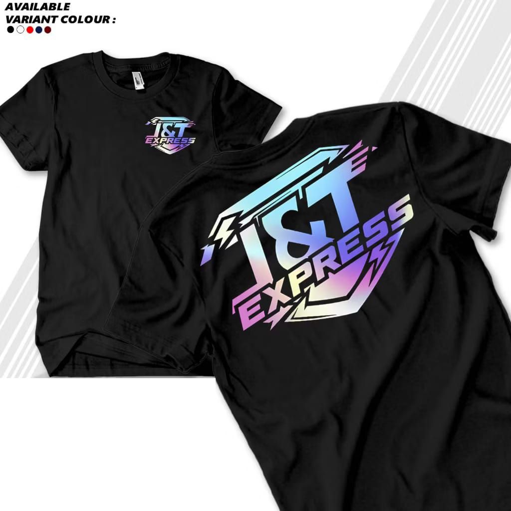 Kaos Expedisi J&T EXPRESS baju kurir Paket Unisex