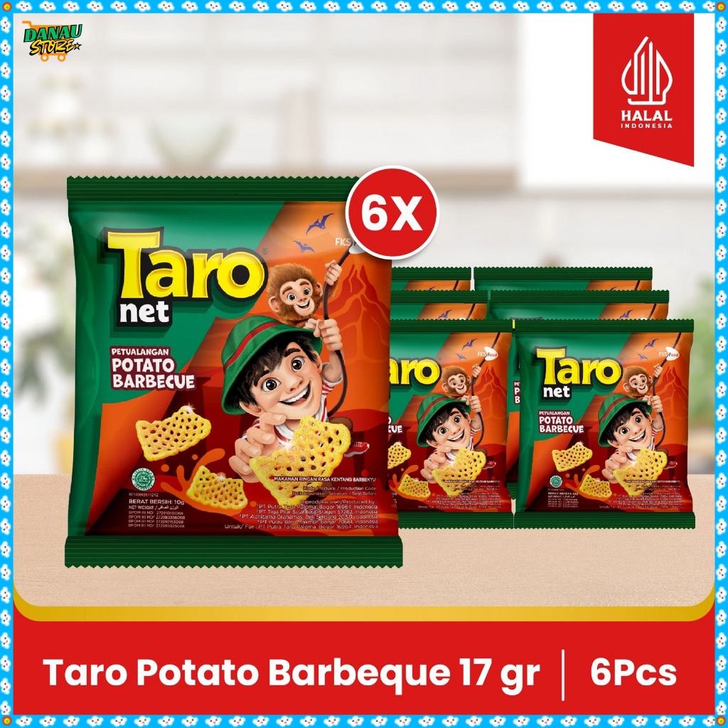 

Paket Bundling - Taro - Seaweed - Small Pack - Taro Barbeque- 17gr - 6pcs