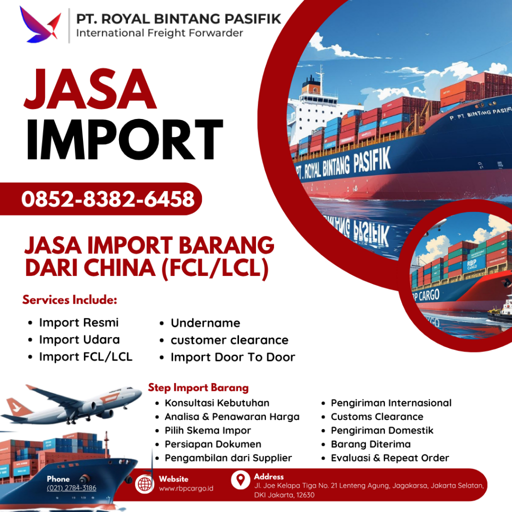 jasa import barang dari China