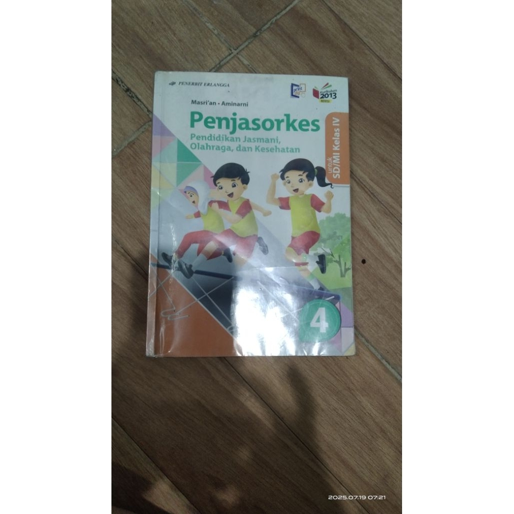 PJOK kelas 4 buku bekas