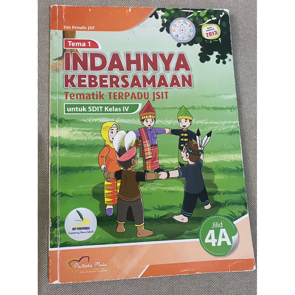 Buku Tematik Terpadu JSIT Kelas 4/IV SDIT