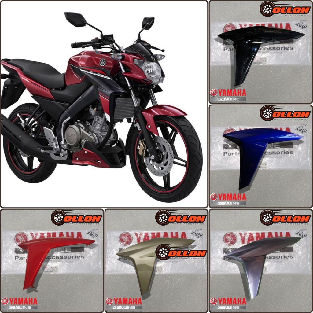 Scoop Air 1 Kiri, Cover sayap Tanki VIXION NEW NVA ADVANCE 2015/2016 Asli Original Yamaha 2TP-F137W-