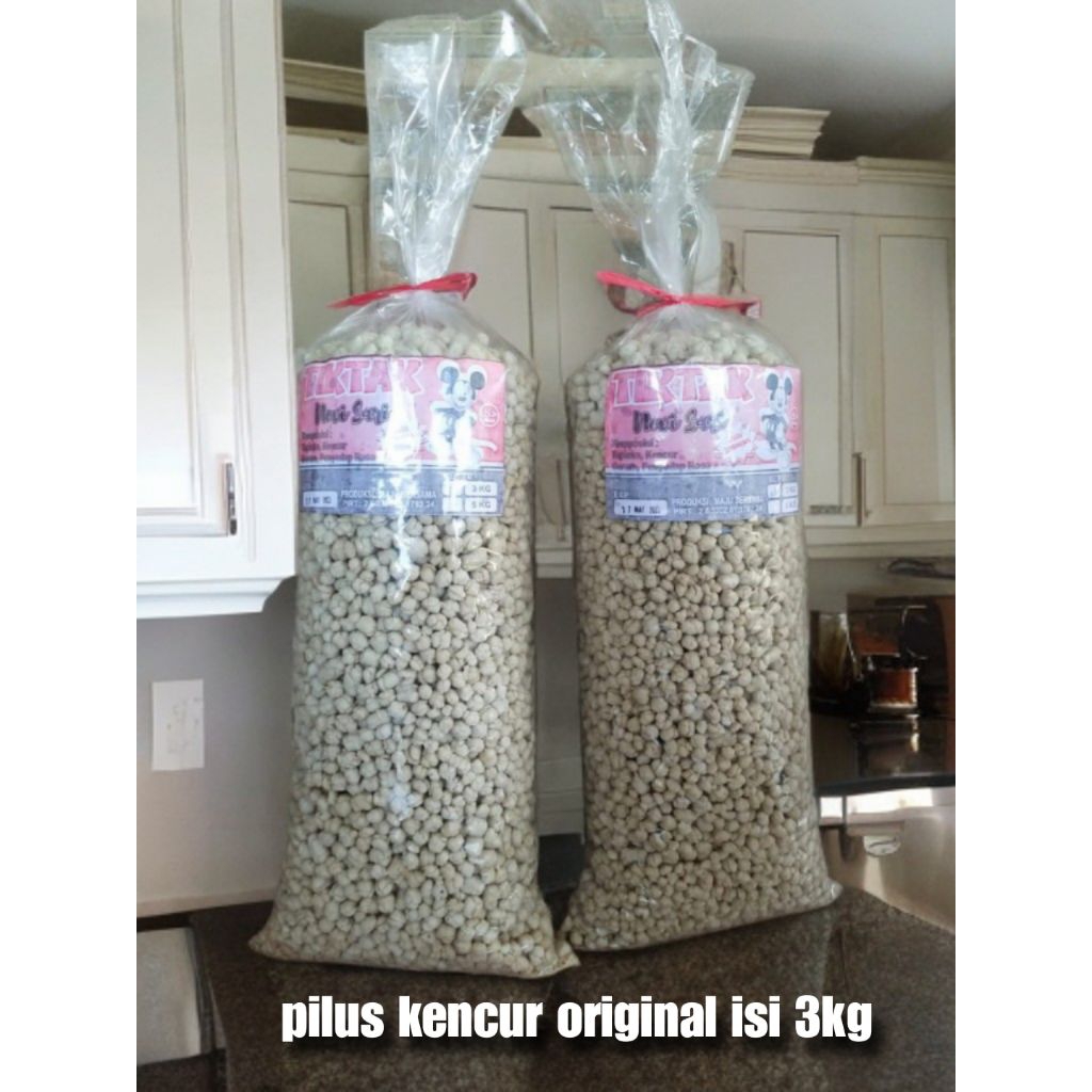 

pilus kencur/tiktak kencur original renyah dan gurih isi 3kg harga ekonomis