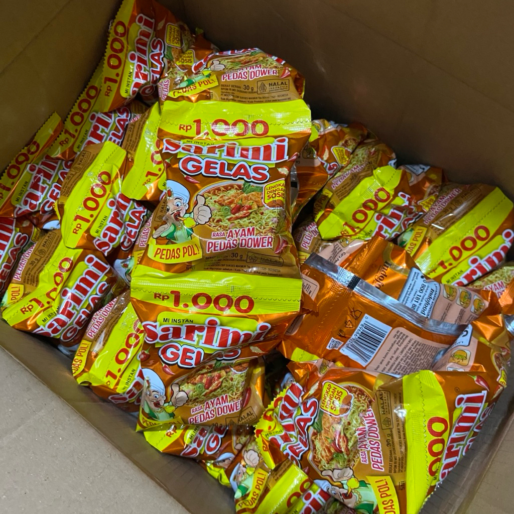 

Forcysn Sarimi Gelas Rasa Ayam Dower 1 Renceng