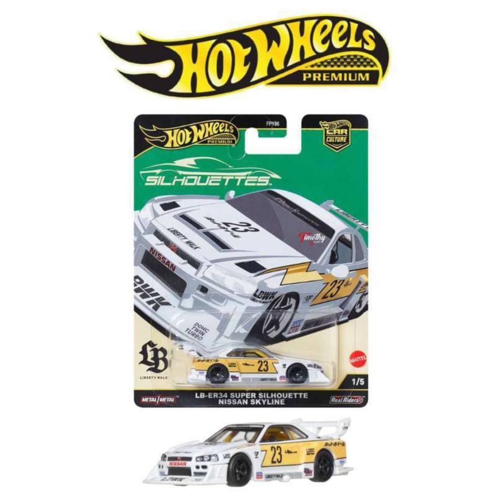 HOTWHEELS PREMIUM SUPER SILHOUETTE LBWK