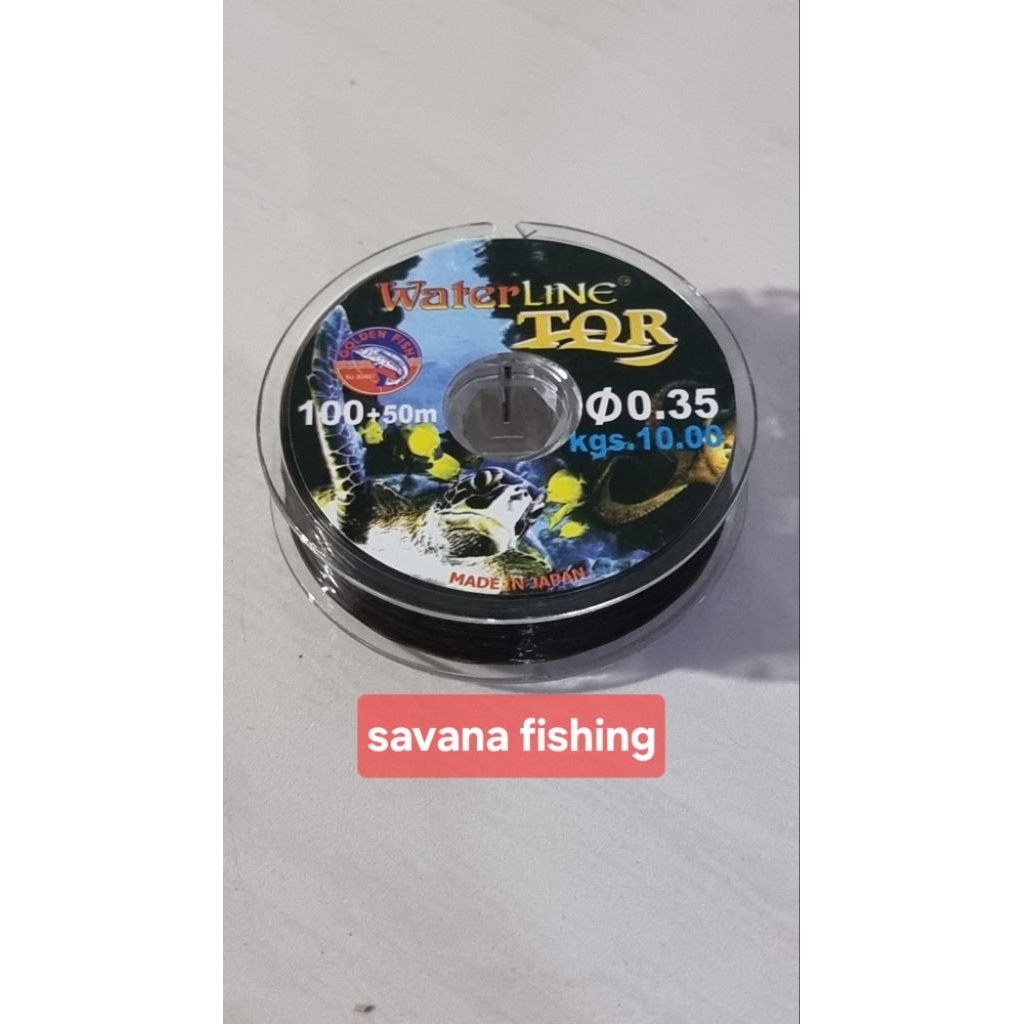 TERMURAH Senar Pancing Goldenfish Water Line Tor 150m