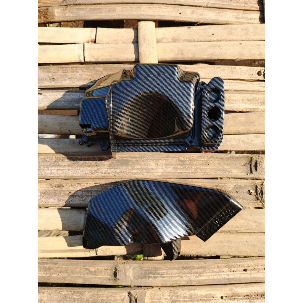 pakt tutup box filter dan cap l beat KARBU lama karbon