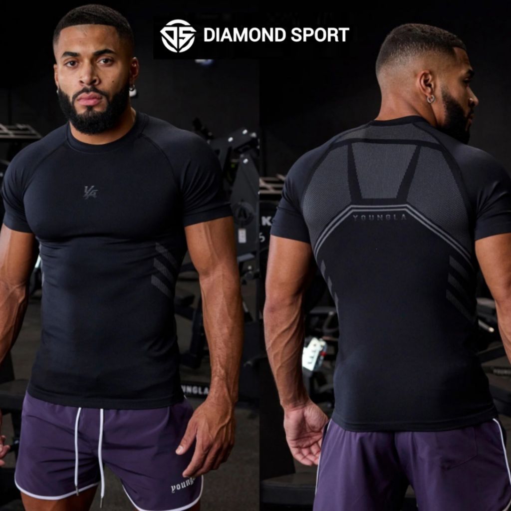 KAOS GYM PRIA POLOS KAOS GYM PRIA KETAT KAOS GYM PRIA FITNESS KAOS OLAHRAGA POLOS PRIA PAKAIAN OLAHR