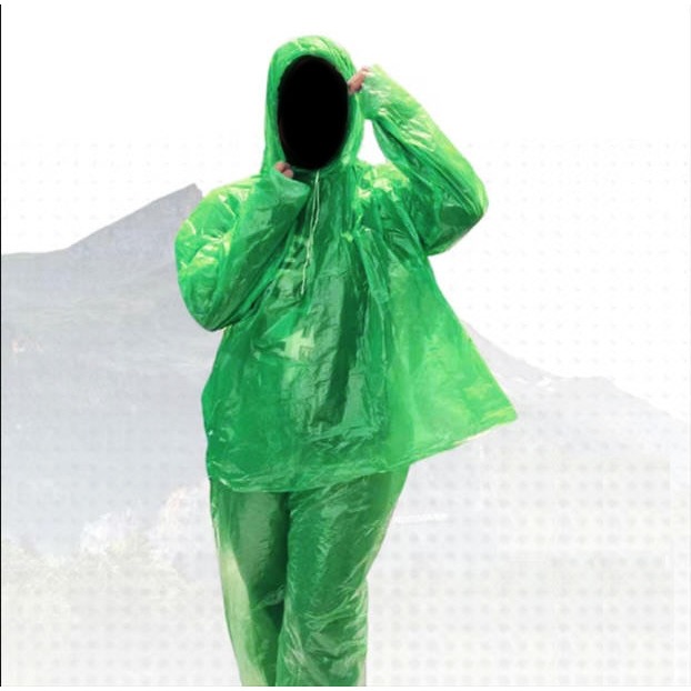 Jas Hujan Plastik - Jas Hujan Plastik Ponco - Jas Hujan Plastik Setelan