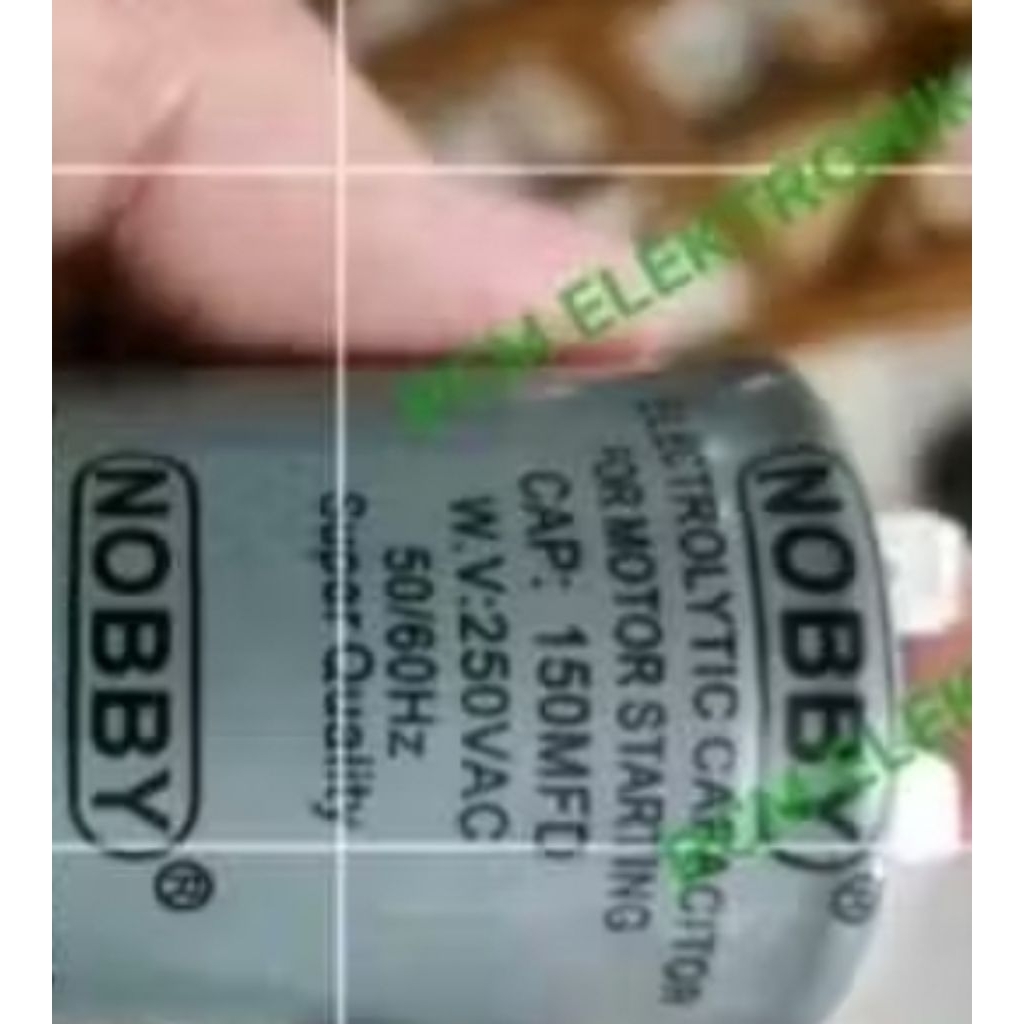 RG6598 kapasitor capacitor ac starting 150uf 150 uf 250v 250volt 250 volt - nobby by PCM LTC GLODOK
